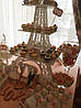 Весільний Candy bar Кенді бар в персикових тонах, фото 6