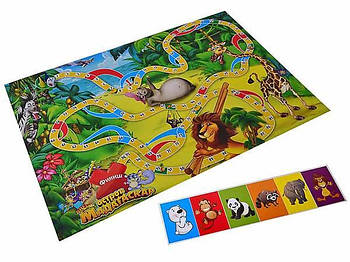 Настільна гра Острів Мадагаскар маленька Danko Toys DT G 31-0