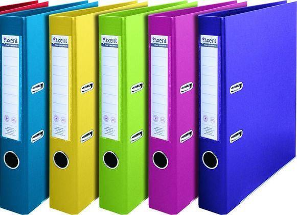 Сегрегатор А4/50 Axent PRESTIGE з двостороннім покриттям. Папка реєстратор MIX