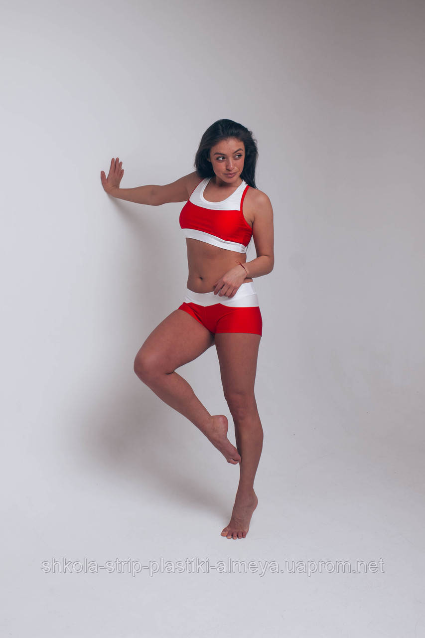 Топ і шорти VIA Strong для занять pole dance і фітнесом