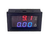 Вольтметр/Амперметр 100V.10A постійний, фото 3