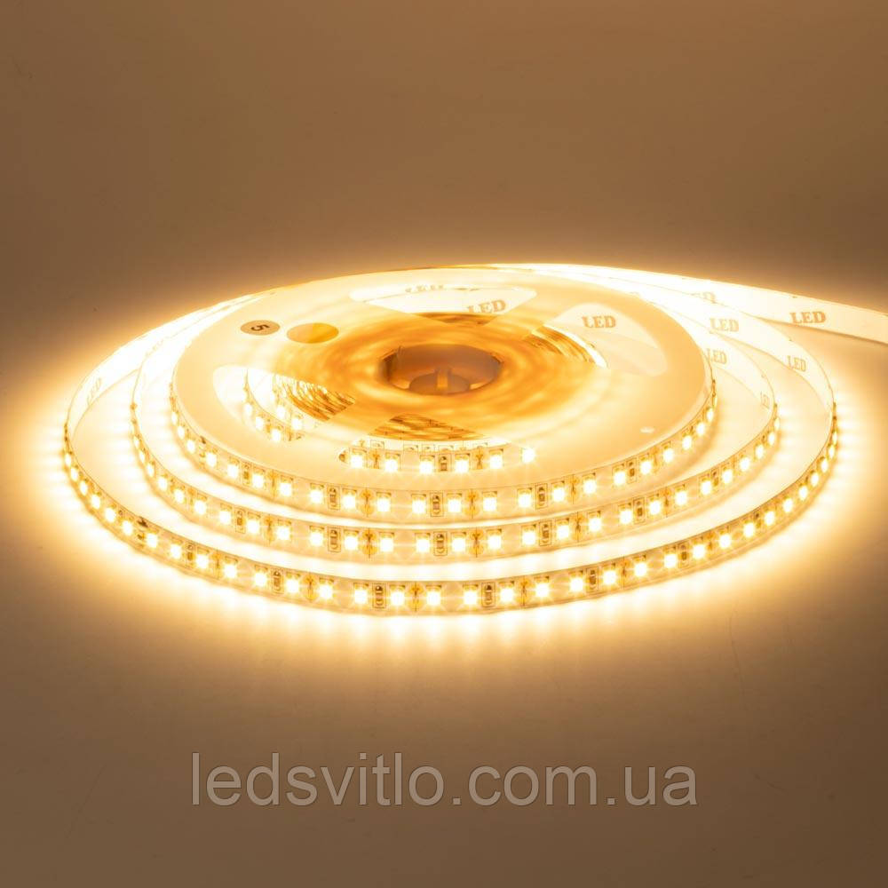 5 метрів, Світлодіодна LED стрічка AVT Premium 12v 120smd 2835 Білий теплий колір світла