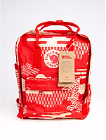Рюкзак Fjallraven ART Kanken Bag Mini 8 литров Топ качество красный