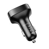 Адаптер автомобільний HOCO E59 Bluetooth FM 2USB, 3.1 A, чорний, фото 5