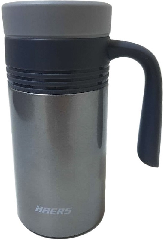 Кружка-термос Stenson Haers MT-3941GR 380 мл, сіра