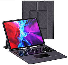 Чохол-клавіатура USAMS US-BH686 Smart Touch для iPad Pro 2020 12.9 BT5.1, чорний, фото 5
