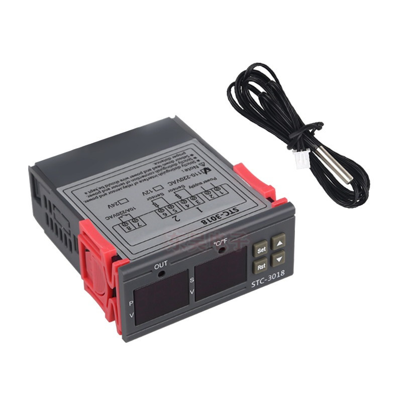 Терморегулятор — термостат, STC-3018, 220V, фото 1