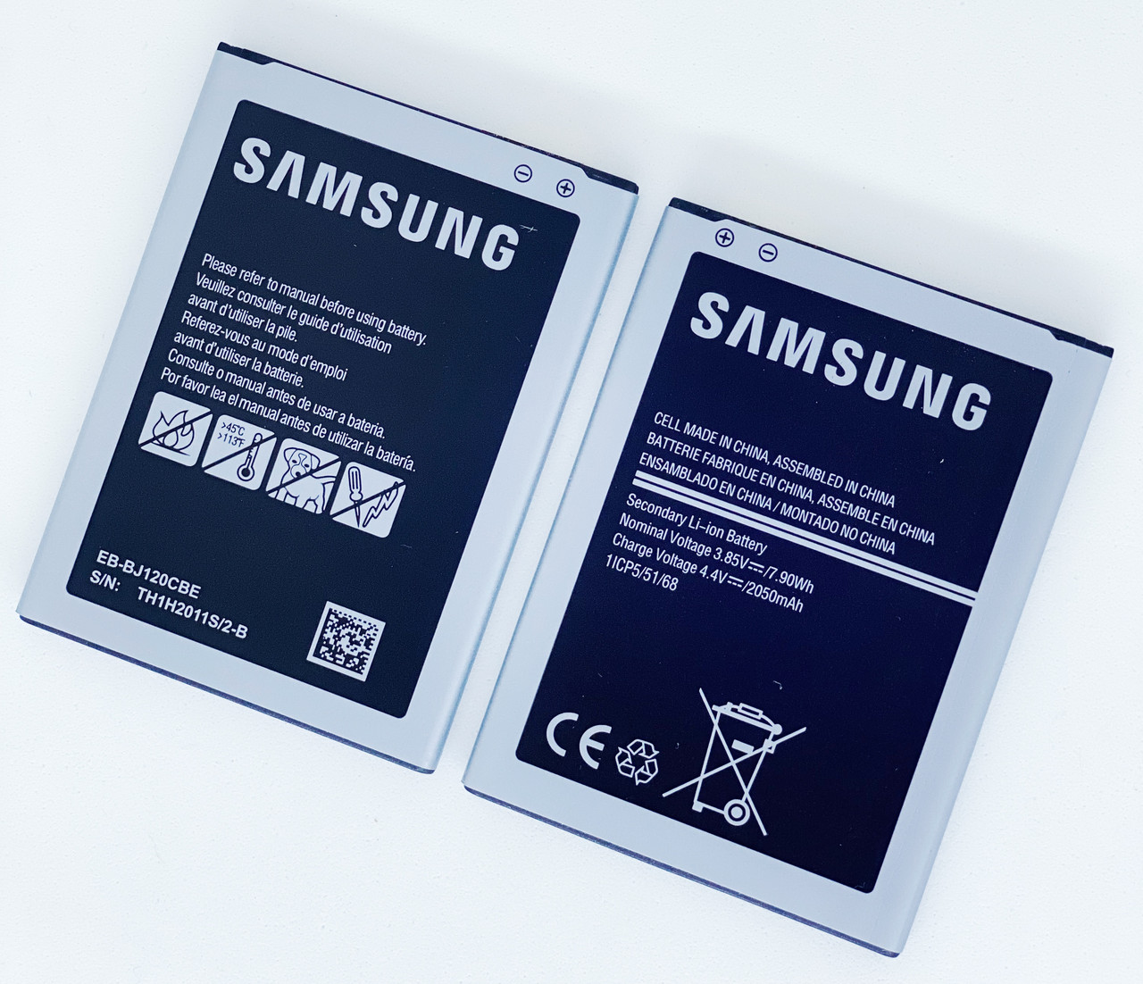 Акумуляторна батарея (АКБ) для Samsung EB-BJ120CBE (моделі j120 Galaxy J1 (2016)), 2050 mAh