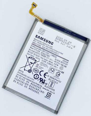 Акумуляторна батарея (АКБ) Samsung EB-BA217ABY Galaxy A21s A217F/A125 A12 Galaxy 5000 mAh, оригінал, фото 1