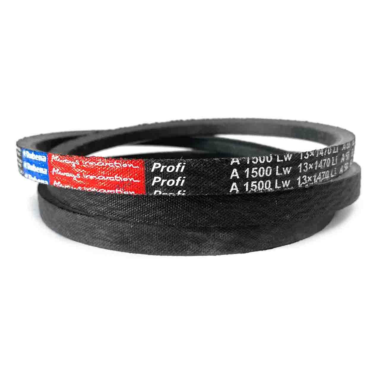 Ремінь A1500 Rubena (Чехія) клиновий | клиновий класичний A 58 | 13/A - 1500 | А-1500