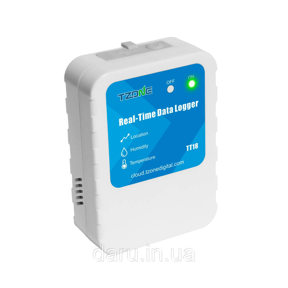 Одноразовий реєстратор температури і вологості TempuTZ-TT18 (30 днів) GSM (4G) IP67