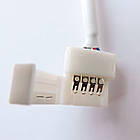 Конектор для світлодіодних стрічок OEM №10 10mm RGB joint joint-F wire (зажим-провід-зажим папа), фото 3