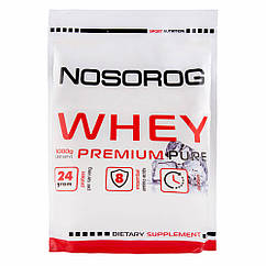 Сироватковий протеїн Premium Whey, 1 кг, без смаку, Nosorog