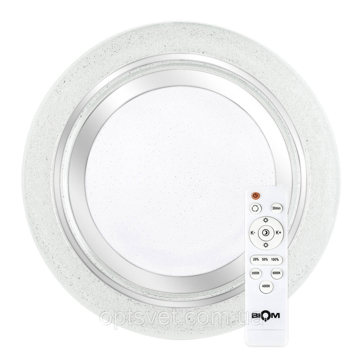 Світильник світлодіодний Biom SMART SML-R11-50 3000-6000K 50Вт з д/у
