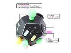 Іграшка антистрес 12 сторін  Чорний