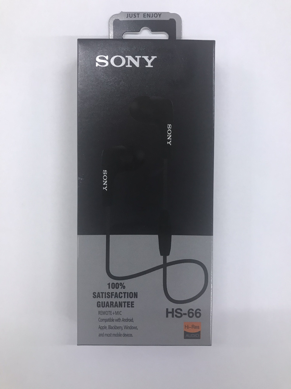 Навушники вакуумні з мікрофоном SONY HS-66