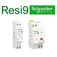 Диференційні автоматичні вимикачі Resi9 Schneider Electric