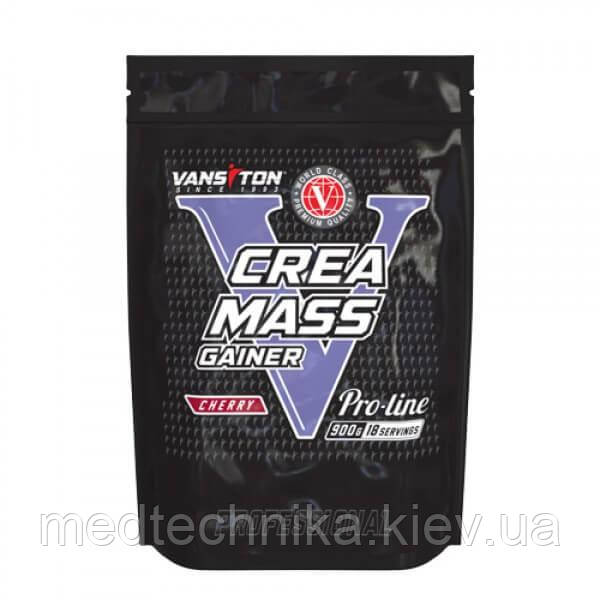 Креатин "Креа Масс", 900 г, зі смаком вишні, Vansiton, фото 1