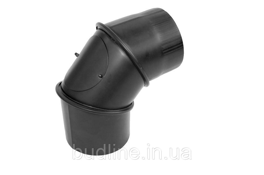 Дымоходное коліно KAISER PIPES 90° універсальне регульоване (2мм) Ø130
