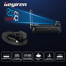 Проекційний дисплей в авто GEYIREN C500 HUD (чорний), фото 2