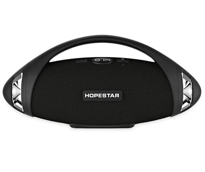 Портативна вологозахищена колонка Bluetooth HOPESTAR H37, Чорний
