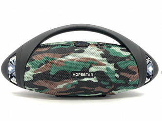 Портативна вологозахищена колонка Bluetooth HOPESTAR H37, Камуфляж