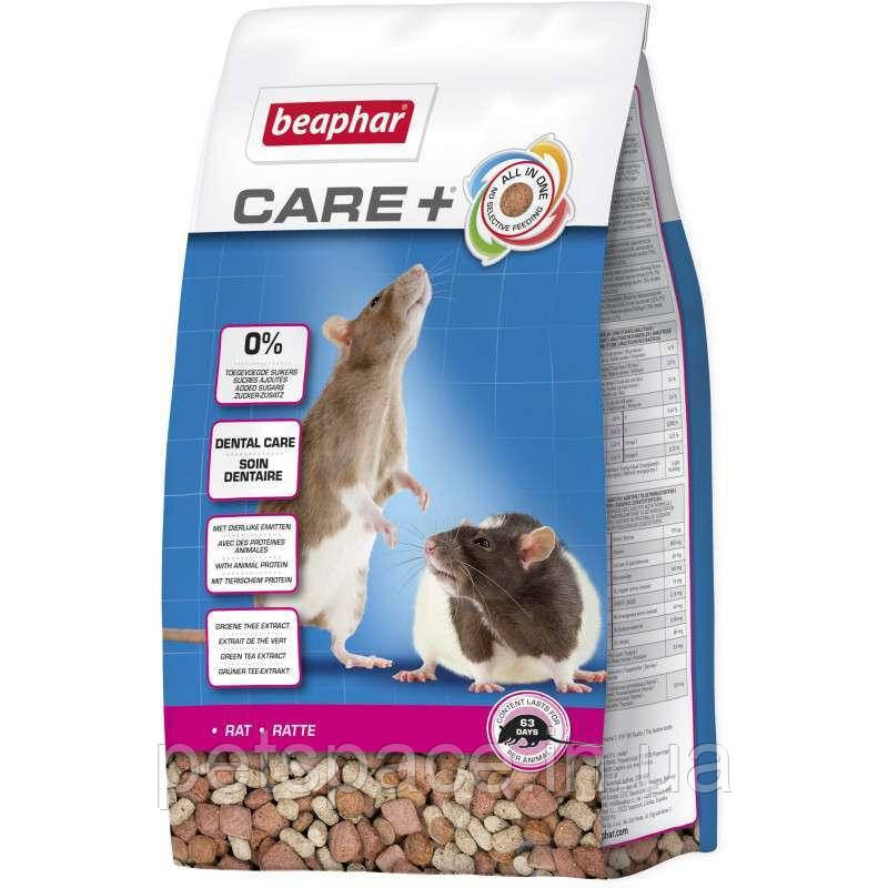 Корм для пацюків Beaphar Care + Rat (Біфар Кер + Рет) 250г