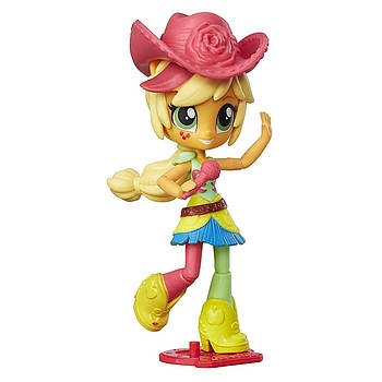 My Little Pony Эпплджек міні дівчинки Эквестрии Райдужний рок Equestria Girls Minis Rockin Applejack