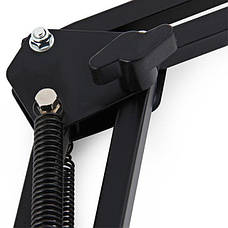 Настільний тримач для мікрофона BNK NB-35 Стійка, Пантограф, фото 4