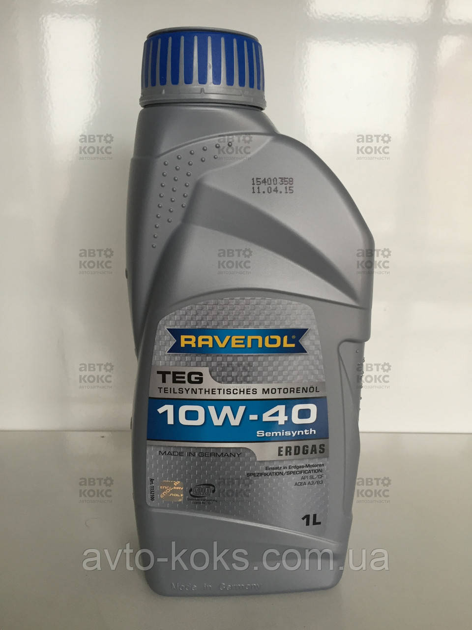 Моторное масло п/синтетическое Ravenol 10W-40 TEG 1л - фото 1 - id-p220790029