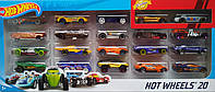 Хот Вілс Набір 20 машинок Оригінал від Mattel Hot Wheels 20 Car Pack