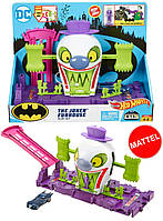 Трек Хот Вилс Веселый дом Джокера Hot Wheels DC The Joker Playset