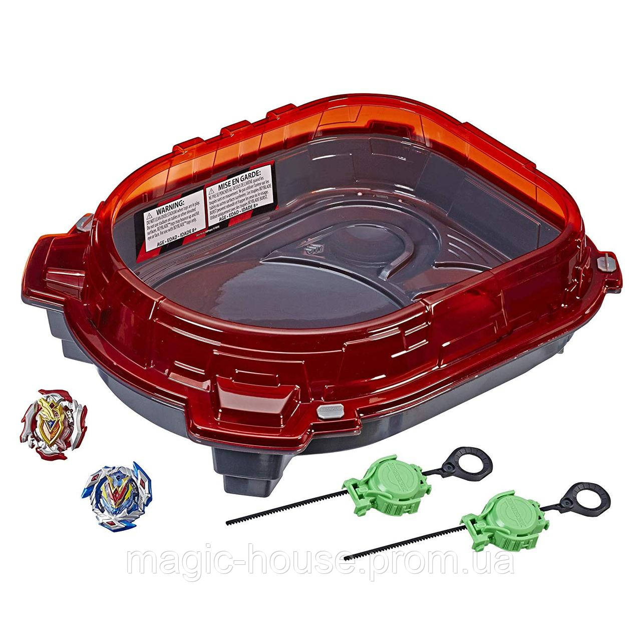 Beyblade Арена и 2 волчка Турбо 4 сезон оригинал от Hasbro BEYBLADE Burst Turbo - фото 2 - id-p1456414870