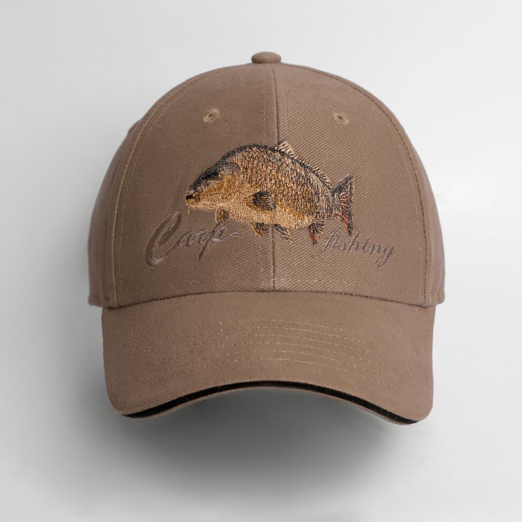 Бейсболка кепка для полювання та риболовлі "Короп"