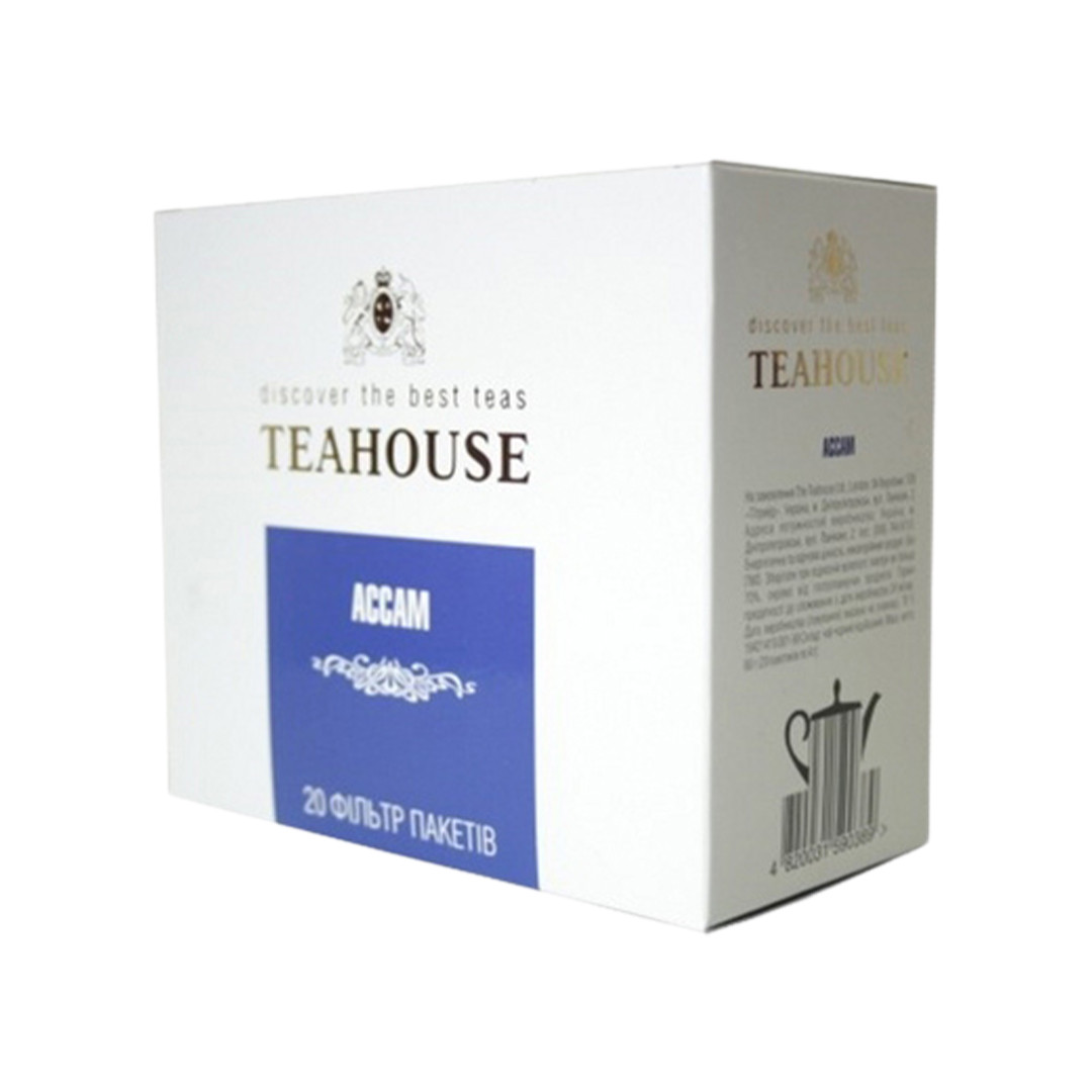 Чай пакетований Teahouse для заварників Granпак Ассам 20 шт.