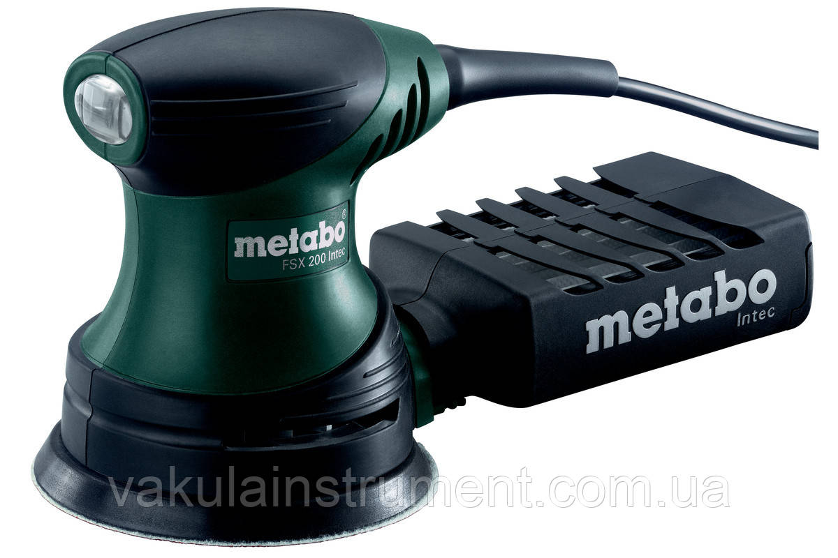 Ексцентрикова шліфувальна машина Metabo FSX 200 INTEC (609225500)