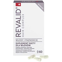 Revalid Hair Complex Вітаміни Для Волос Ногтей Кожі Ревалід 60 кап Ewopharma AG Швейцарія