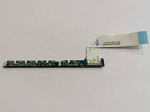 Б/В Плата LED індикаторів для ноутбука Toshiba Satellite A660 A660D A665 A665D P750 P755 - LS-6063P, фото 1