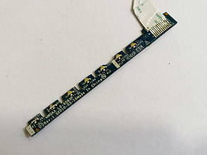 Б/В Плата LED індикаторів для ноутбука Toshiba Satellite A660 A660D A665 A665D P750 P755 - LS-6063P, фото 4