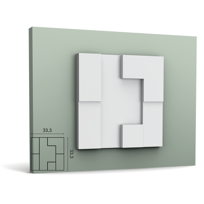 Панель для оббивки дверей і стін Orac Decor W 103, ліпний декор з поліуретану.