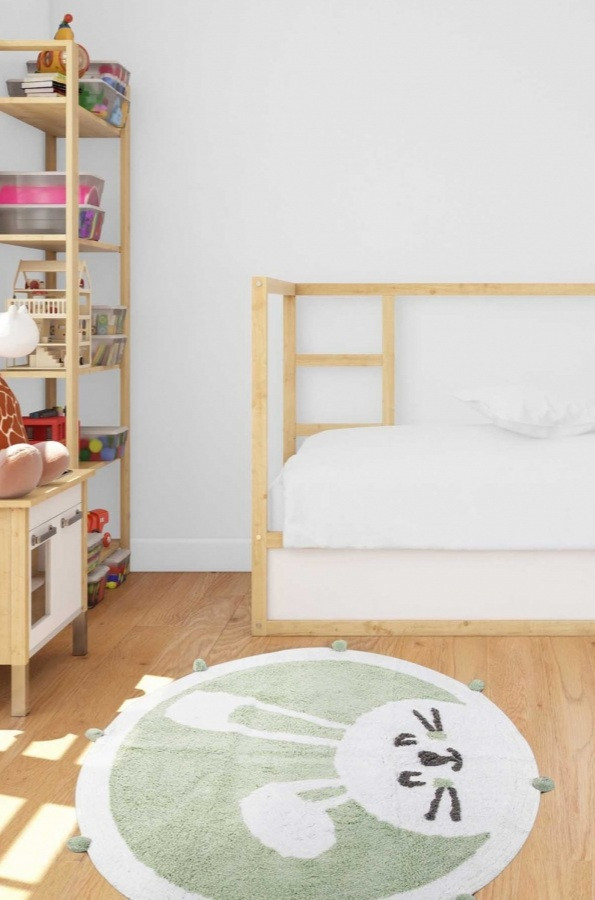 Килимок у дитячу кімнату Irya 110х110 Bunny, фото 1