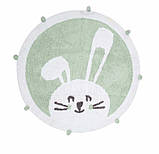 Килимок у дитячу кімнату Irya 110х110 Bunny, фото 2