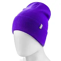 Молодежная модная шапка ZOLLY ZH118 Фиолетовый