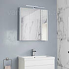Зеркальный шкаф ЮВВИС в ванную комнату 80 см Эльба с подсветкой, фото 2