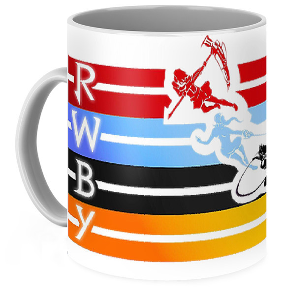 Кружка Geek Land RWBY Червоний, Білий, Чорний, Жовтий RWBY.02.01, фото 1