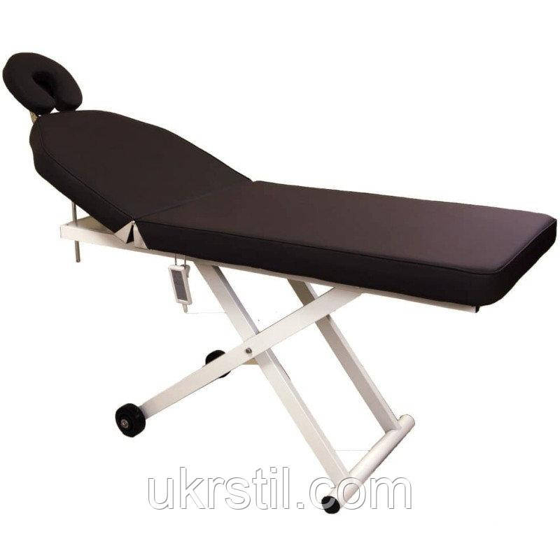 Електрична кушетка ZD-830B (1 мотор) Коричневий, фото 1