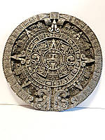 Антикварный календарь мая, ацтеков, олово ручная работа