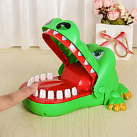 Крокодил дантист игрушка на реакцию Детская настольная развлекательная игра Зубной врач для крокодильчика