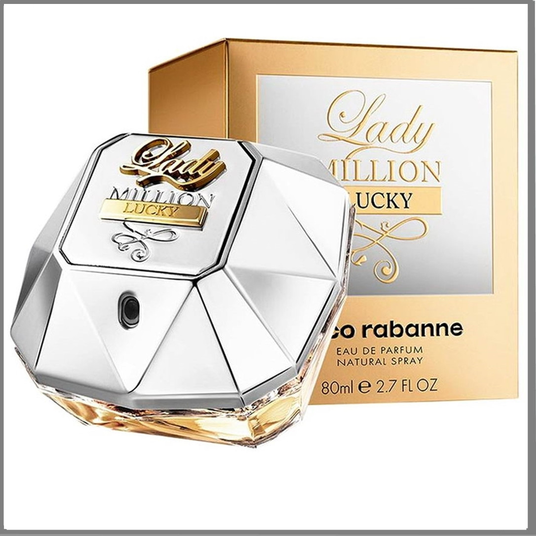 Paco Rabanne Lady Million Lucky парфумована вода 80 ml. (Пако Рабан Леді Мільйон Лаки)