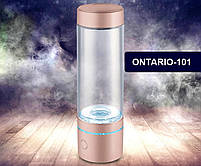 Потужний генератор водневої води Doctor-101 Ontario з мембраною DuPont (США і Південна Корея) з зарядкою USB, 240 мл, фото 2